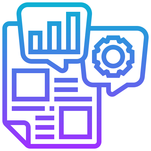 content reporting icon- content marketing services